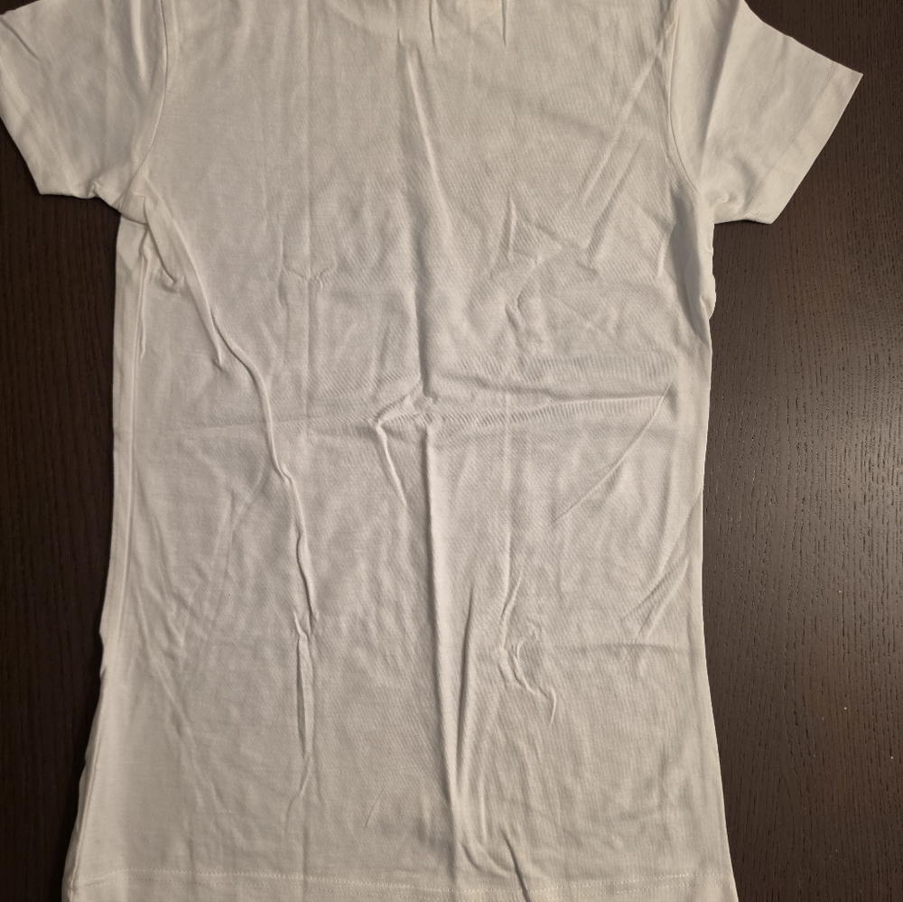 Stereo Skyline Graphic Band Tee in White and Black Size Small Never Worn - Picture 2 of 3
